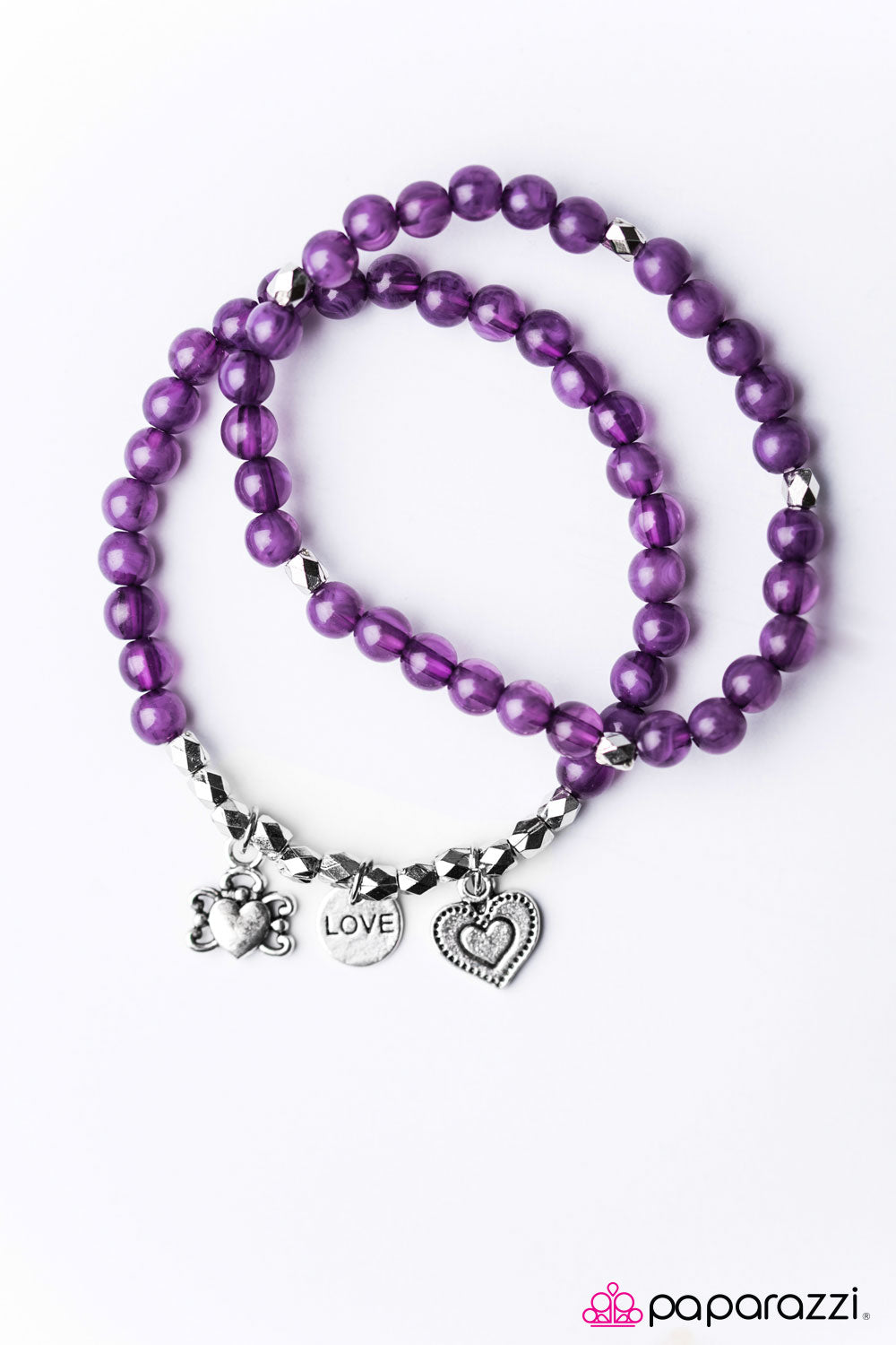 Paparazzi ♥ Choose Love - Purple ♥ Bracelet