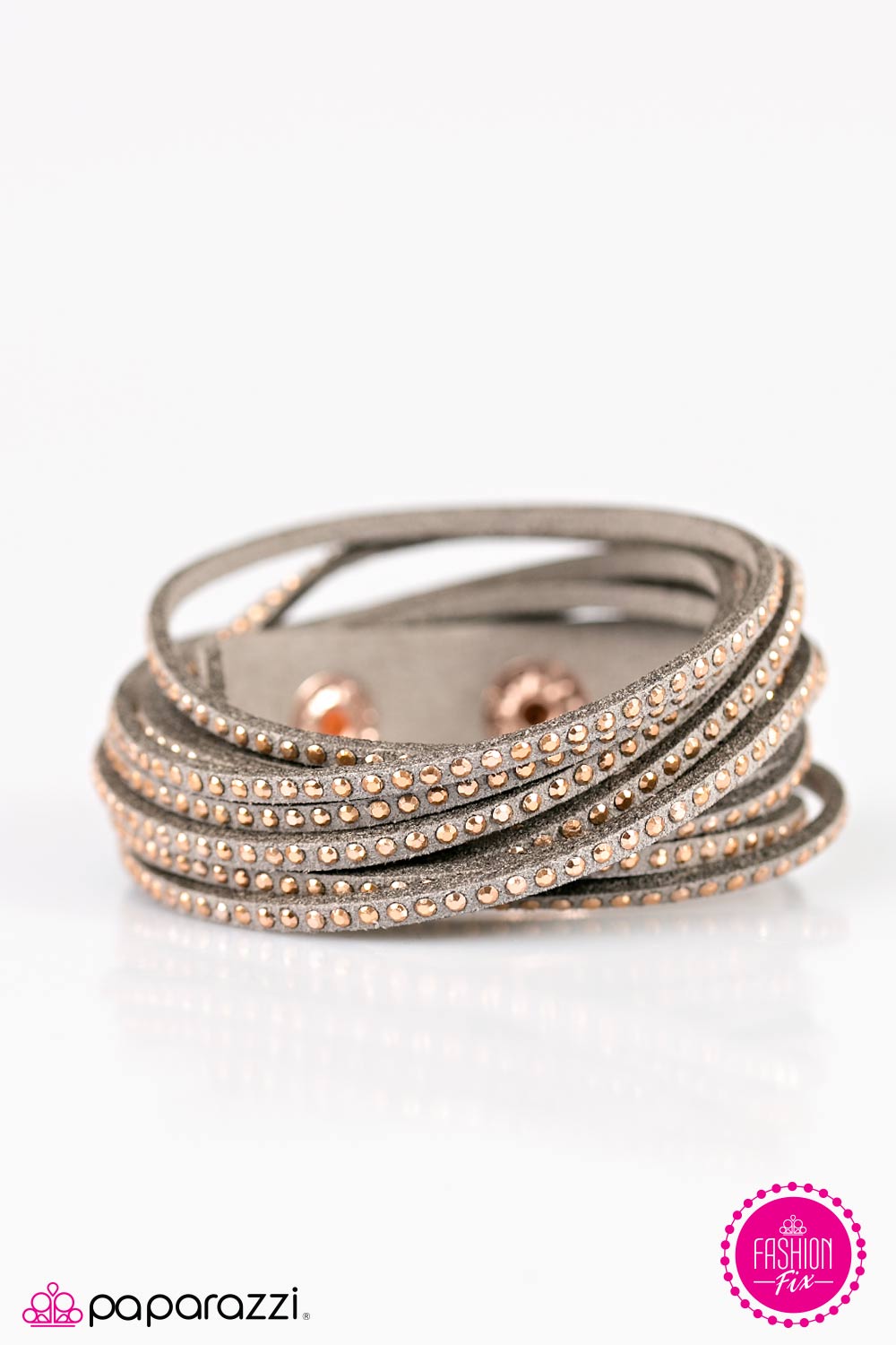 Paparazzi ♥ Dont Eat the Glitter - Gold ♥ Bracelet