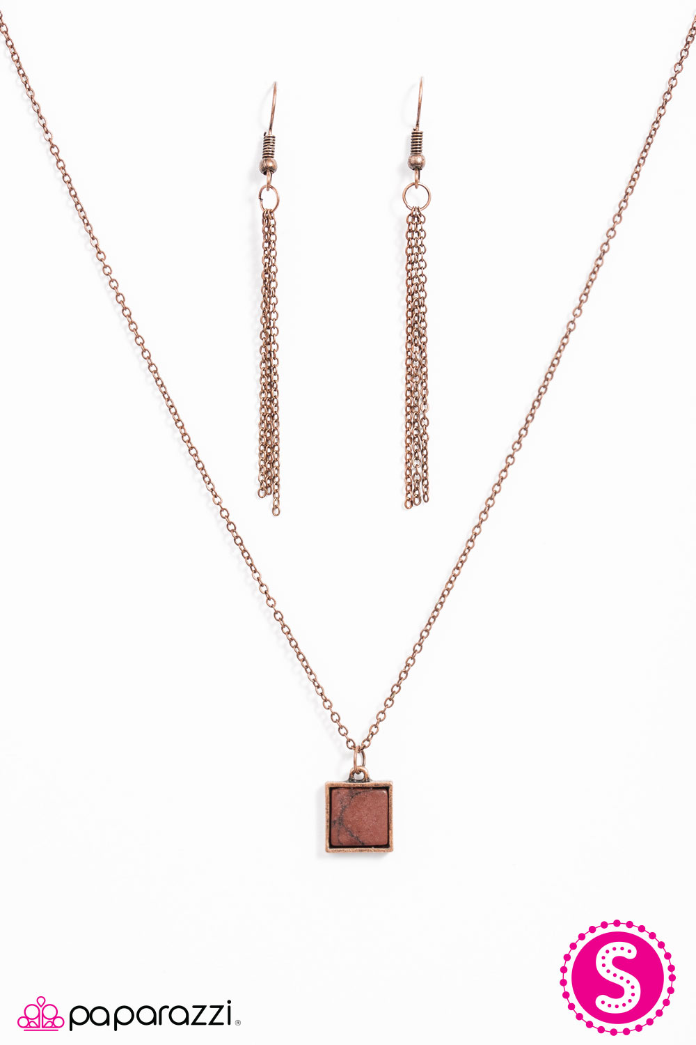Paparazzi ♥ Anasazi Cliffs - Copper ♥ Necklace