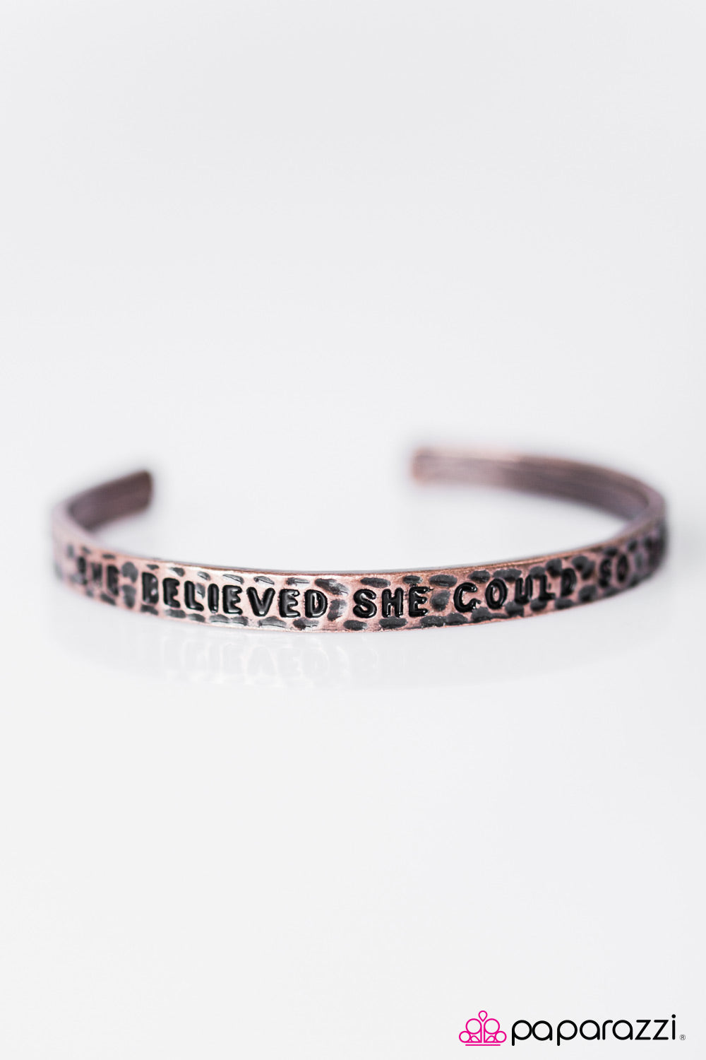 Paparazzi ♥ She Believed She Could - Copper ♥ Bracelet