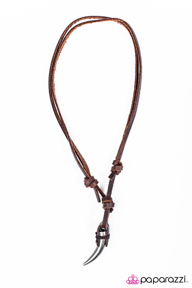 Paparazzi ♥ Fly Like An Eagle - Brown ♥ Necklace