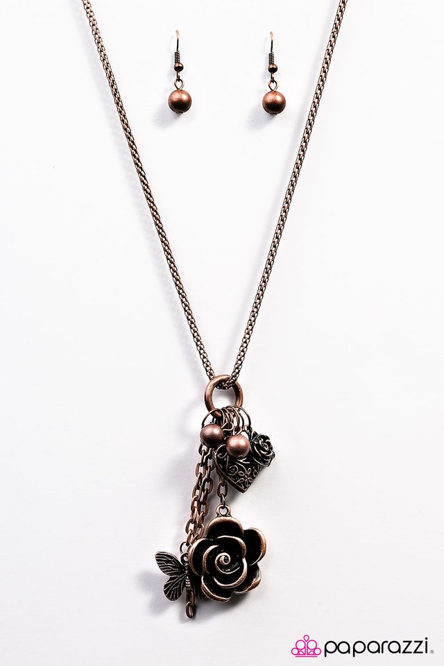 Paparazzi ♥ Bedtime Stories - Copper ♥ Necklace