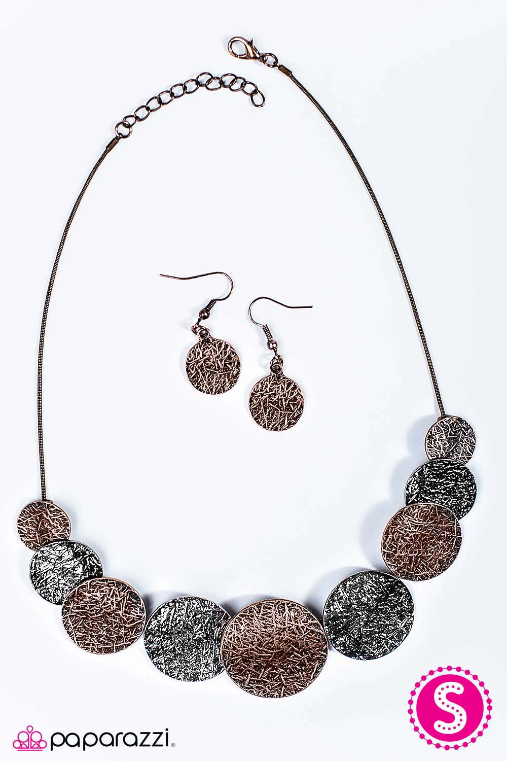 Paparazzi ♥ Cave Rules - Copper ♥ Necklace