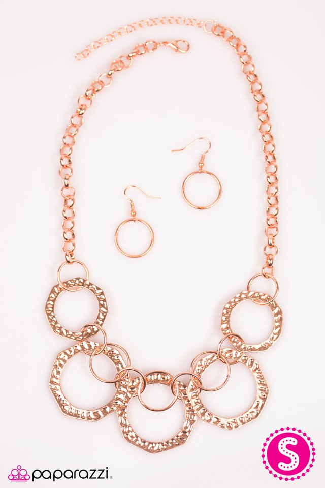Paparazzi ♥ Cave Couture - Copper ♥ Necklace