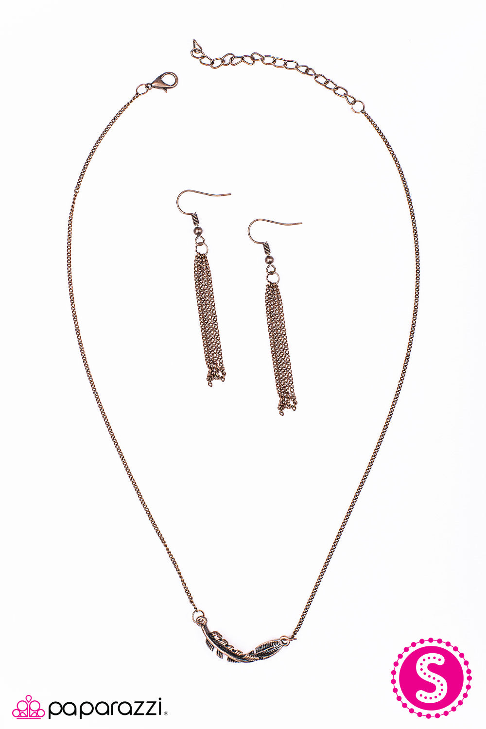 Paparazzi ♥ Sky Sailing - Copper ♥ Necklace