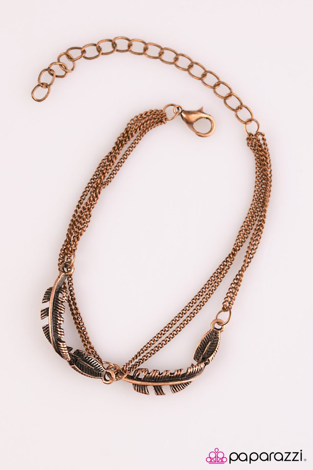 Paparazzi ♥ Sky Soul - Copper ♥ Bracelet