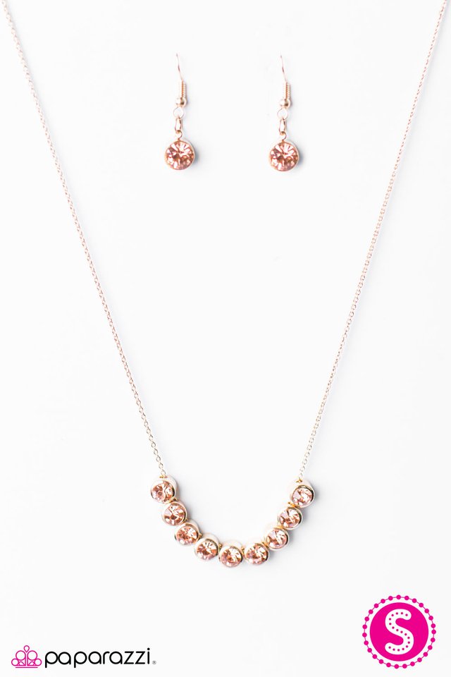 Paparazzi ♥ City Skyline - Gold ♥ Necklace