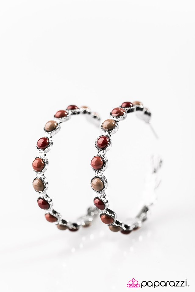 Paparazzi ♥ Rainbow Ridge - Multi ♥ Earrings