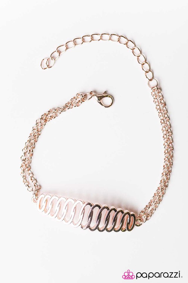 Paparazzi ♥ Jungle Journey - Rose Gold ♥ Bracelet