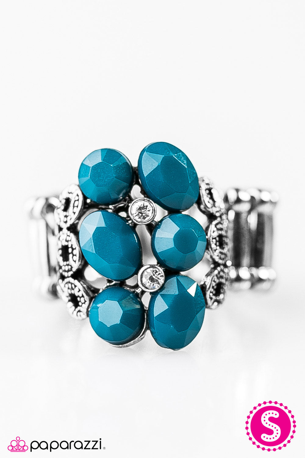 Paparazzi ♥ Sparkle Storm - Blue Ring ♥ Ring