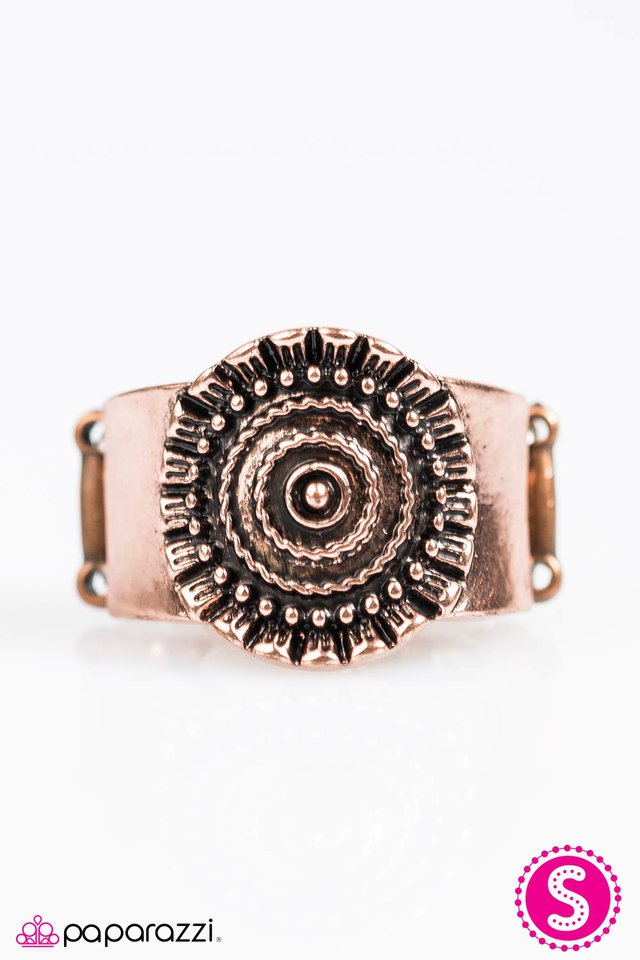 Paparazzi ♥ Let Me Show You Around - Copper ♥ Ring