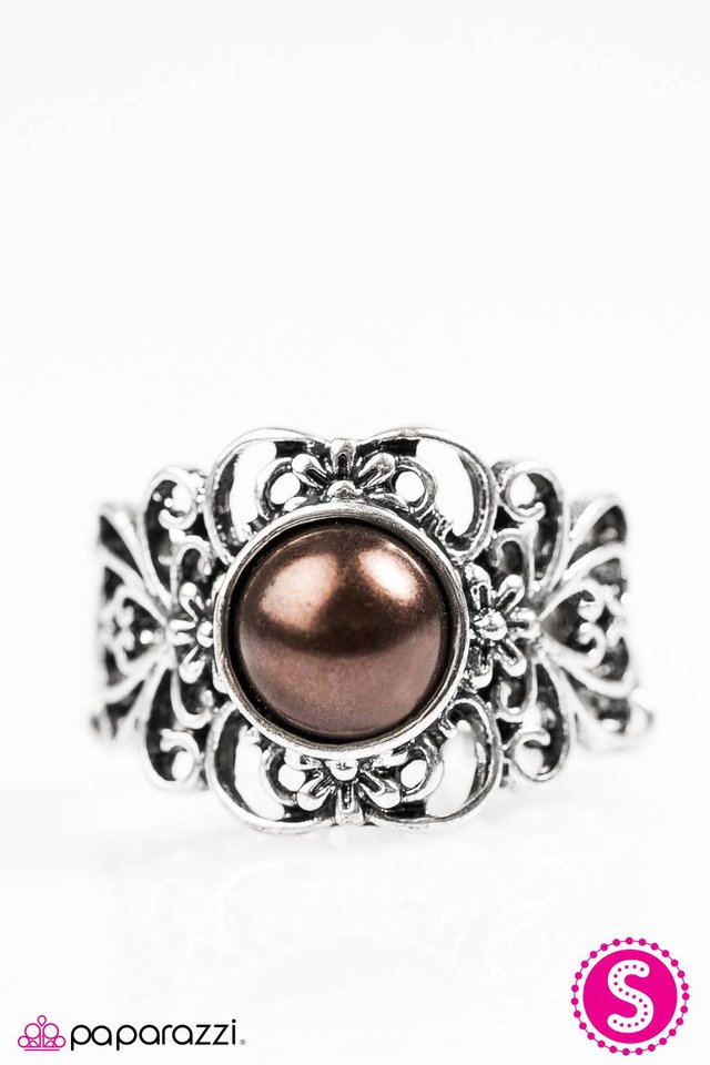 Paparazzi ♥ Jolly Good Time - Brown ♥ Ring