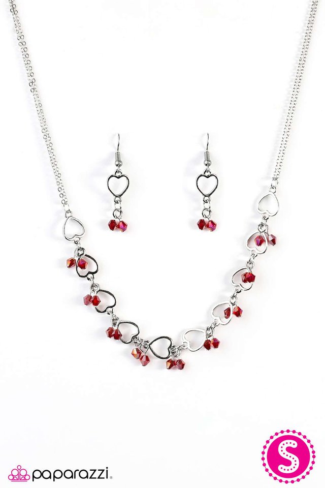 Paparazzi ♥ Make You Mine - Red ♥ Necklace