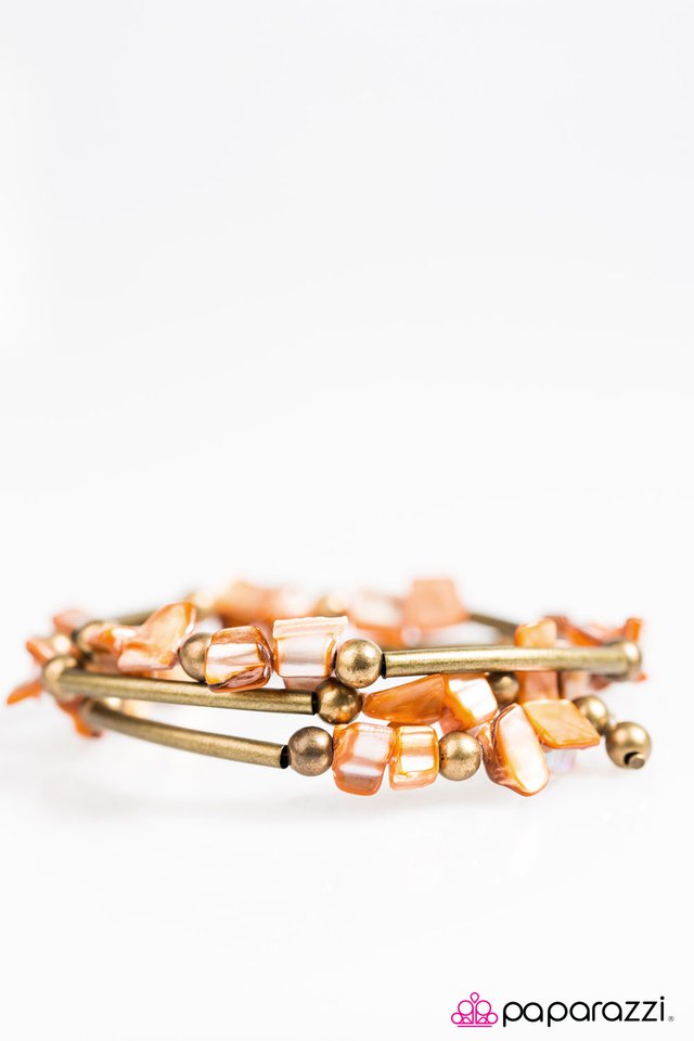 Paparazzi ♥ Infinite Iridescence - Orange ♥ Bracelet