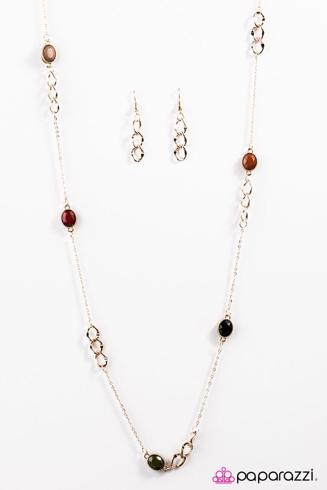 Paparazzi ♥ Parisian Romance - Multi ♥ Necklace