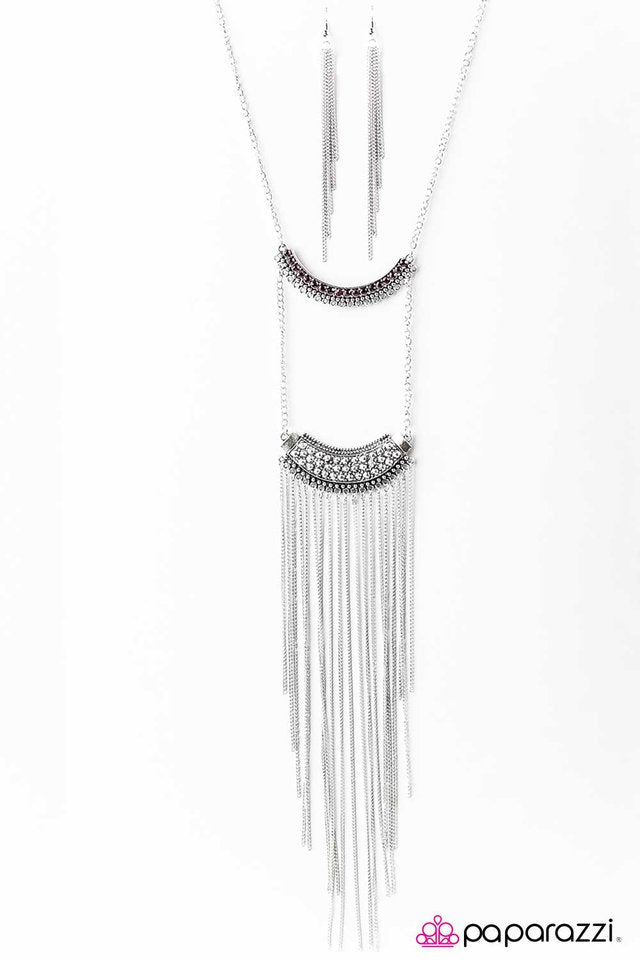 Paparazzi ♥ World Class Wonder - Purple ♥ Necklace