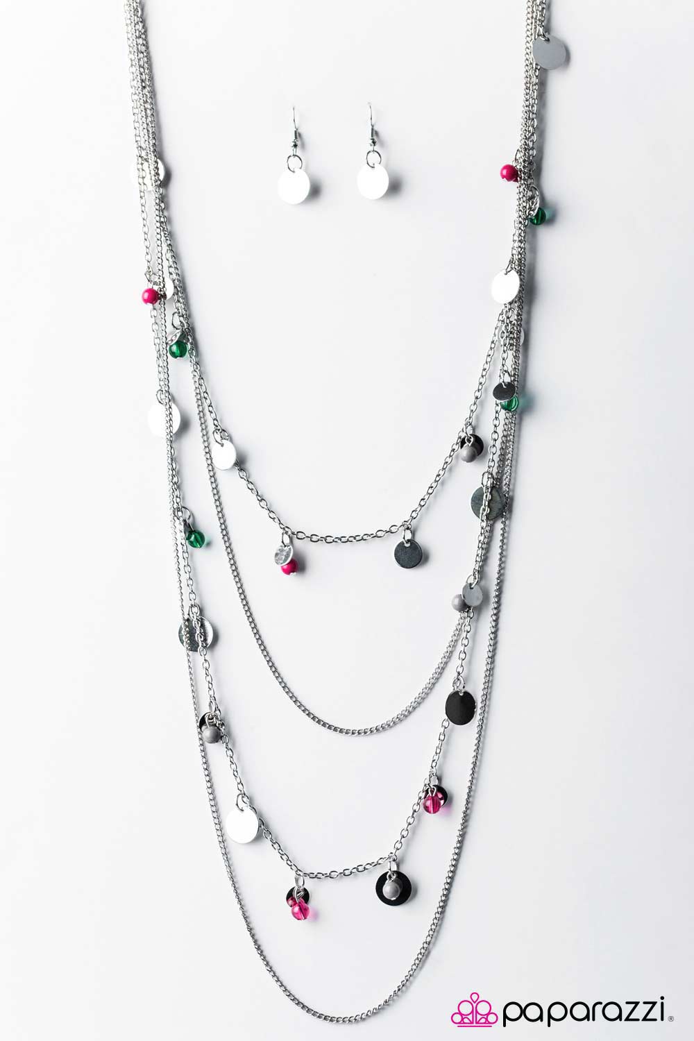 Paparazzi ♥ The Shake Up - Multi ♥ Necklace