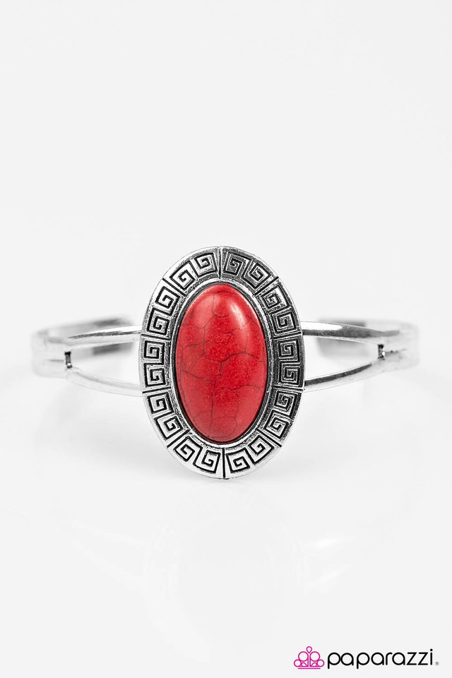 Paparazzi ♥ Mayan Muse - Red ♥ Bracelet