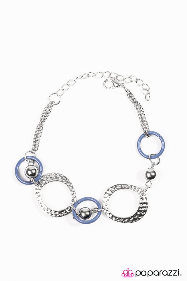 Paparazzi ♥ Disc Jockey - Blue ♥ Bracelet