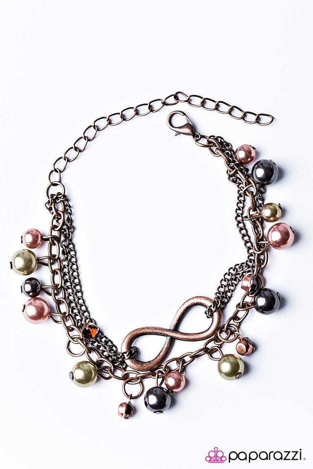Paparazzi ♥ World Without End - Copper ♥ Bracelet