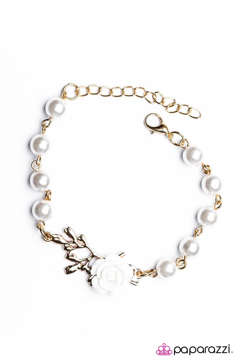 Paparazzi ♥ Sugar and Spice - White ♥ Bracelet