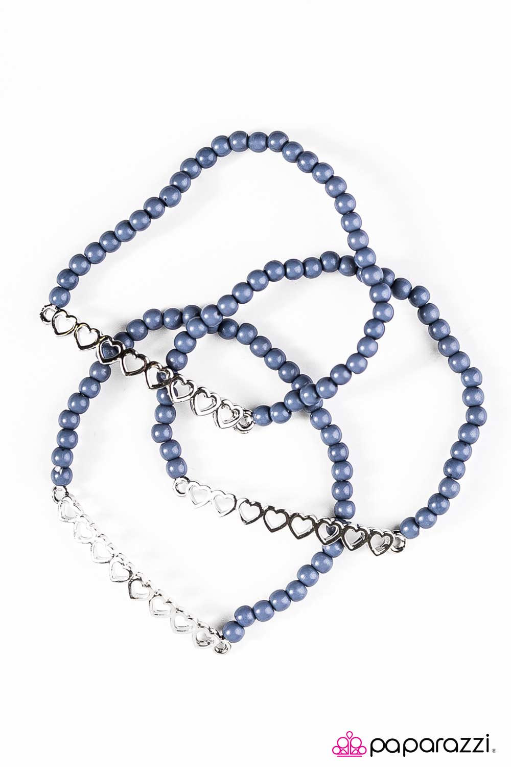 Paparazzi ♥ Love Charms - Blue ♥ Bracelet