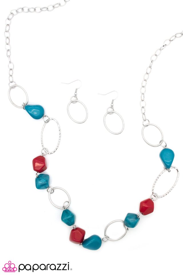 Paparazzi ♥ Element of Surprise - Blue ♥ Necklace
