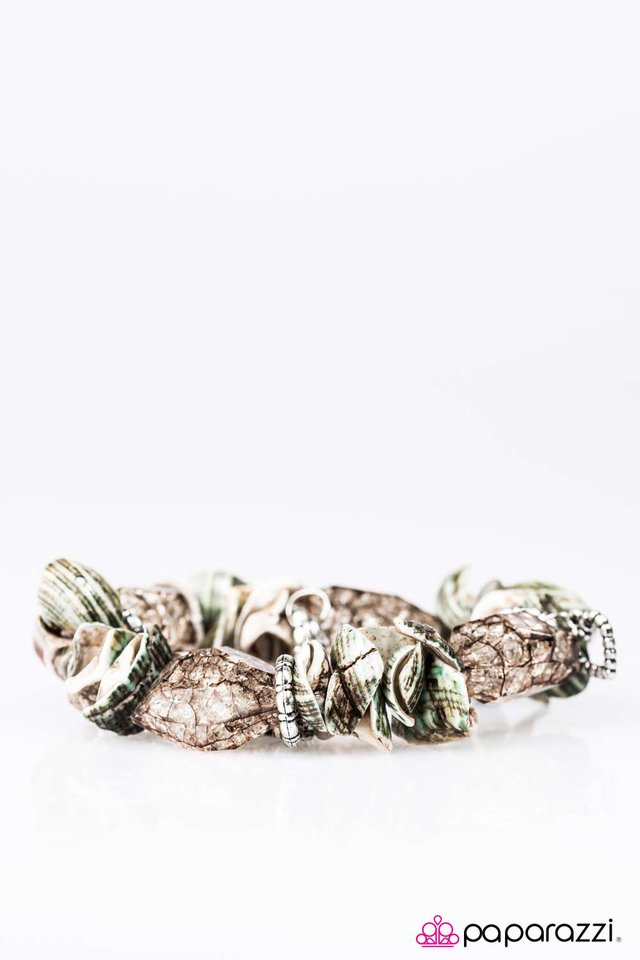 Paparazzi ♥ As Far As The Eye Can SEA - Brown ♥ Bracelet