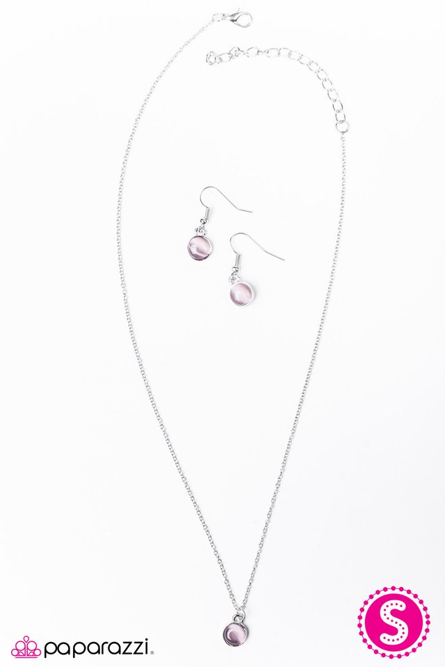 Paparazzi ♥ Let There Be MOONLIGHT - Purple ♥ Necklace