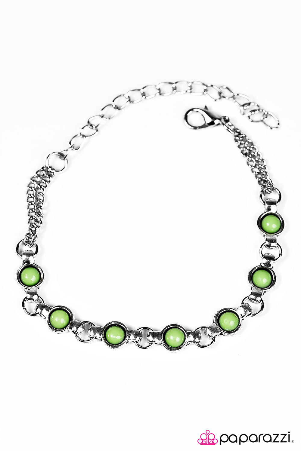 Paparazzi ♥ Power Color - Green ♥ Bracelet