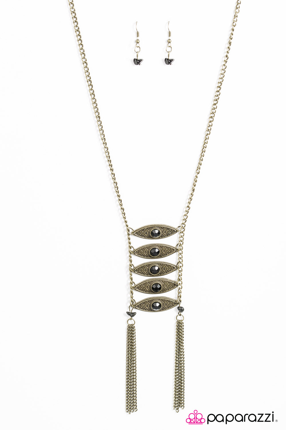 Paparazzi ♥ Egyptian Escape - Brass ♥ Necklace