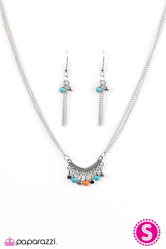 Paparazzi ♥ Living In Harmony - Multi ♥ Necklace
