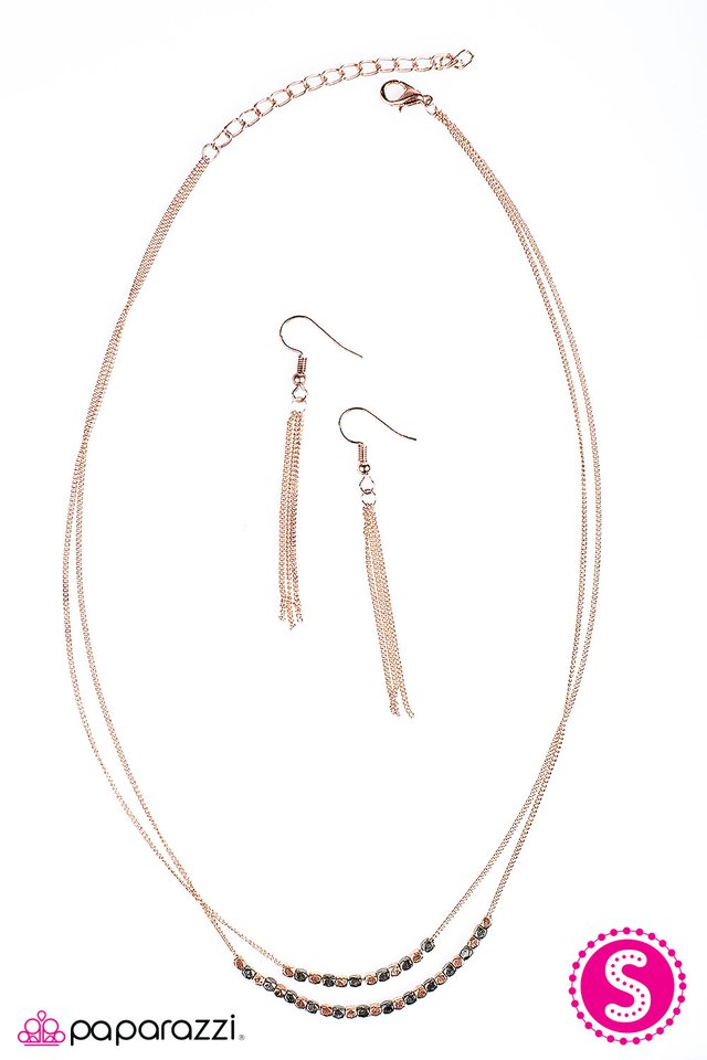 Paparazzi ♥ Rock The Block - Multi ♥ Necklace