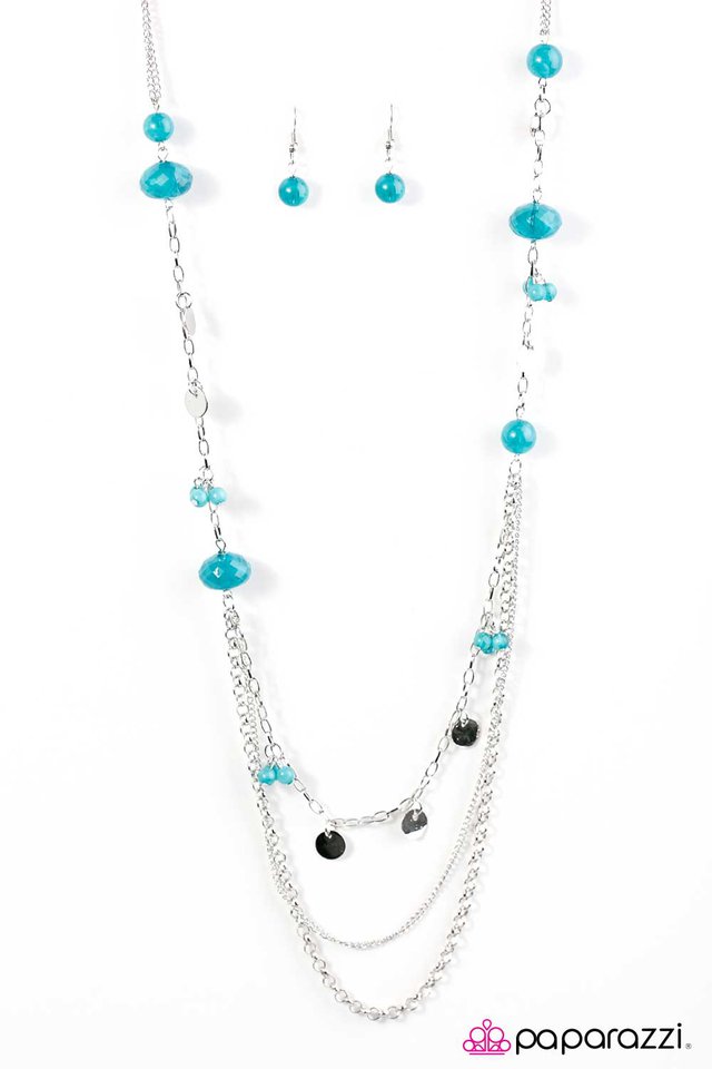 Paparazzi ♥ BOSSanova - Blue ♥ Necklace