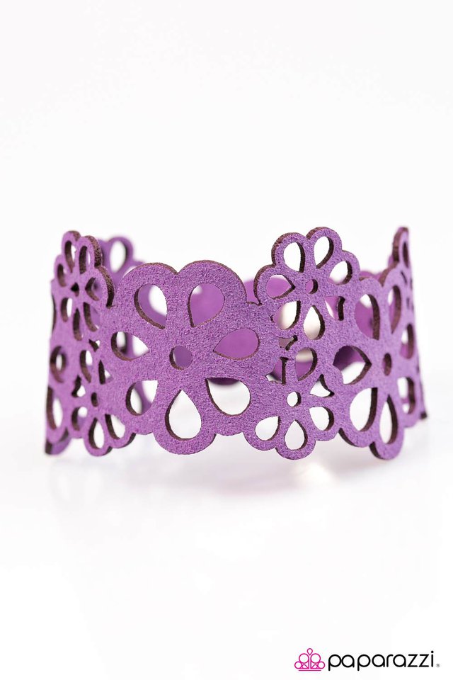 Paparazzi ♥ Lifes A Garden - Purple ♥ Bracelet
