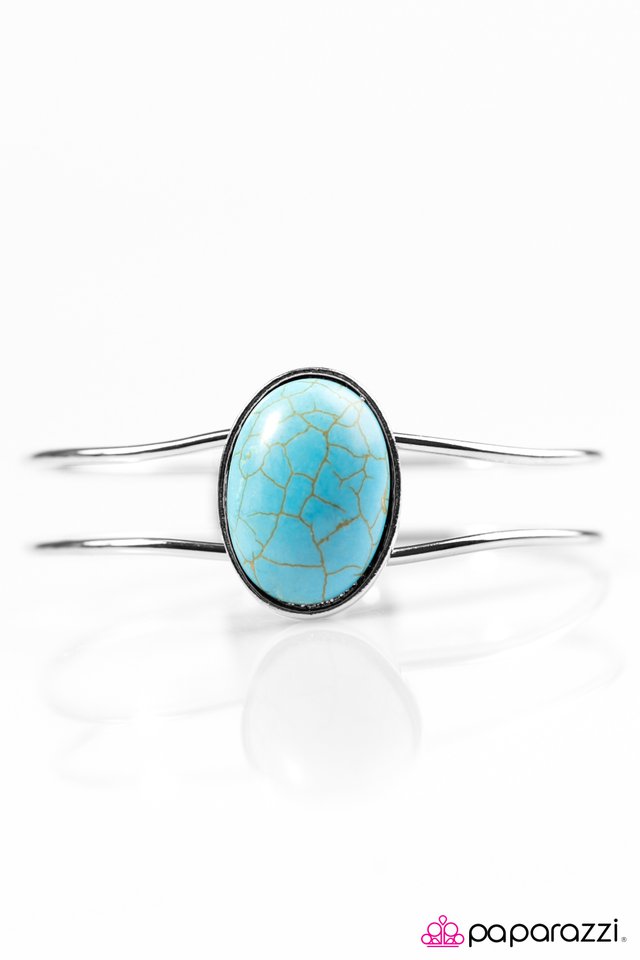 Paparazzi ♥ Painted Desert - Blue ♥ Bracelet