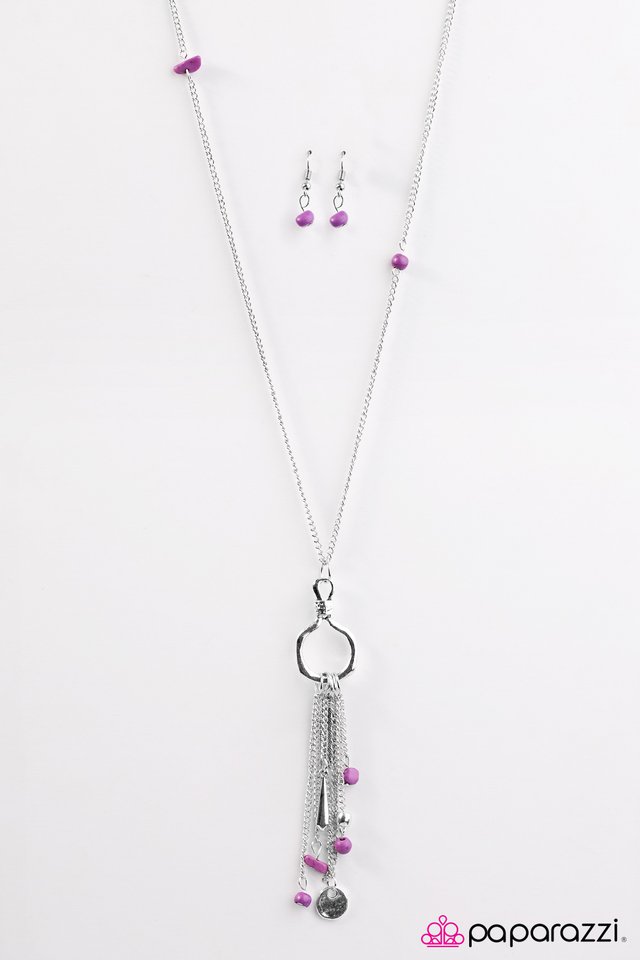 Paparazzi ♥ Ridge View - Purple ♥ Necklace