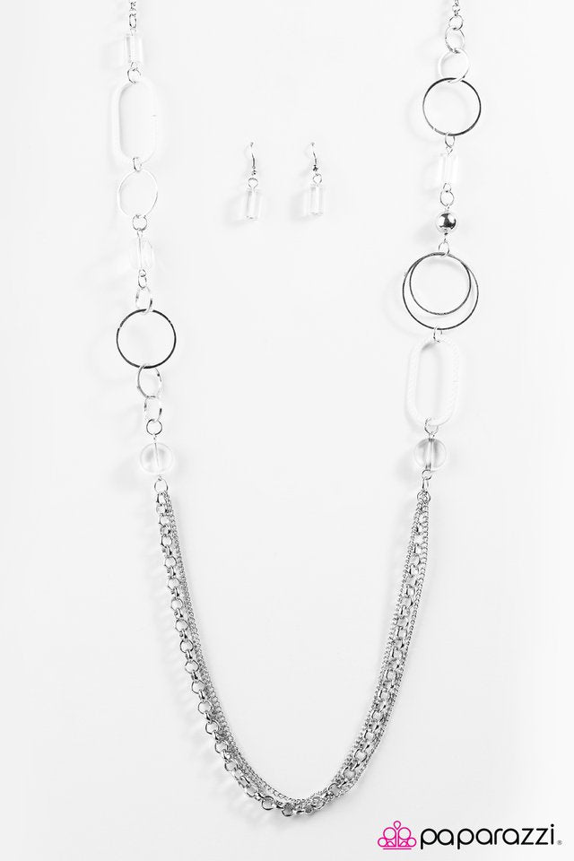 Paparazzi ♥ A Different Kind Of Mix - White ♥ Necklace