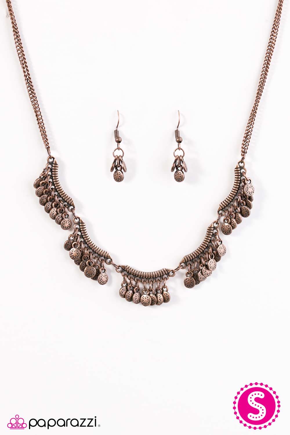 Paparazzi ♥ Im HAVANA Good Time - Copper ♥ Necklace