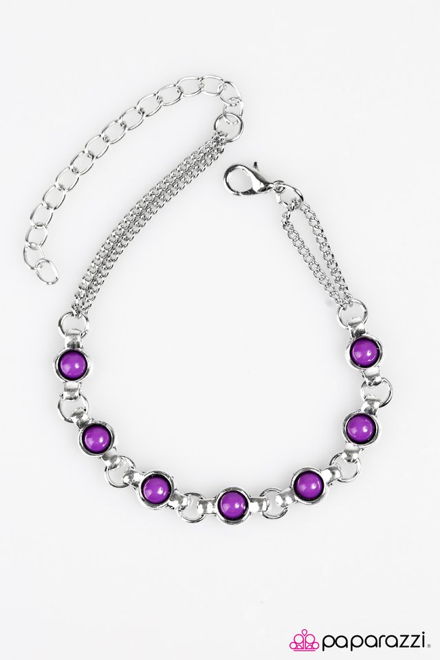 Paparazzi ♥ Power Color - Purple ♥ Bracelet