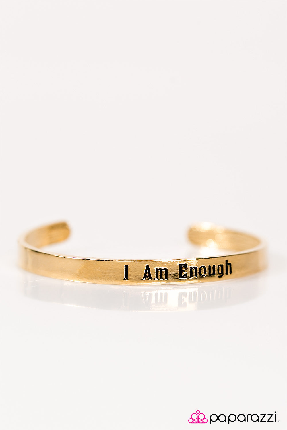 Paparazzi ♥ I Am Enough - Gold ♥ Bracelet
