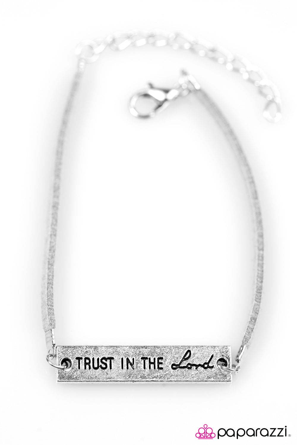 Paparazzi ♥ Have Faith - Silver ♥ Bracelet