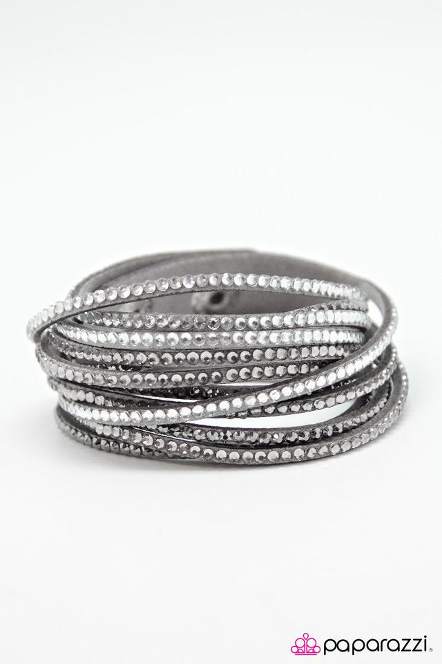 Paparazzi ♥ Do The Hustle - Silver ♥ Bracelet