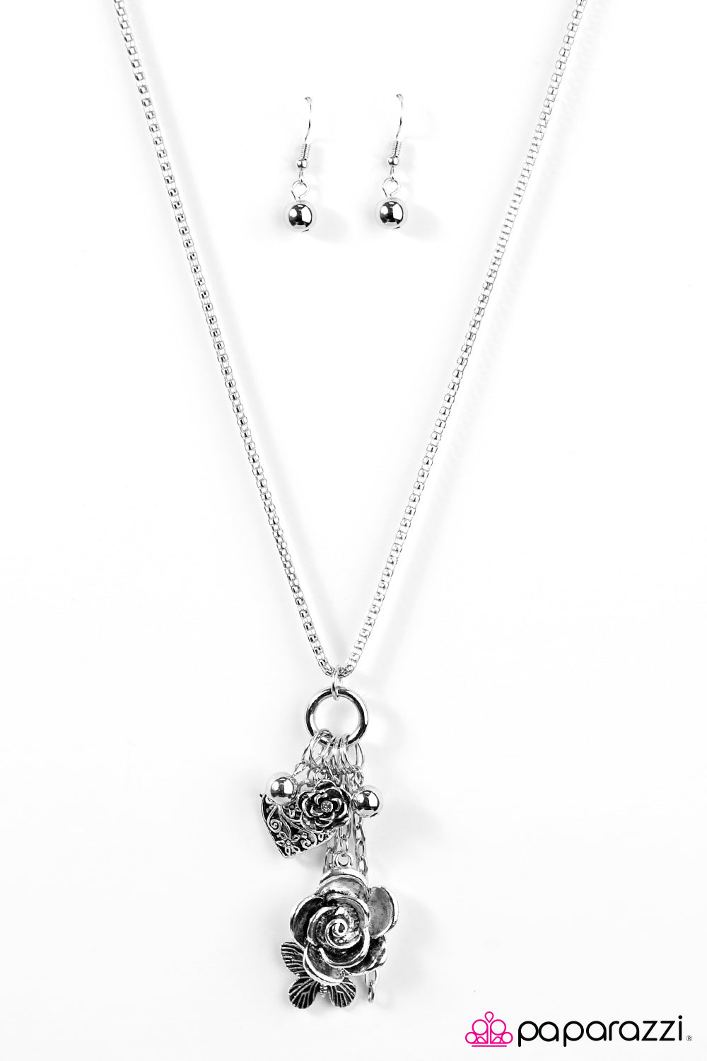 Paparazzi ♥ Bedtime Stories - Silver ♥ Necklace