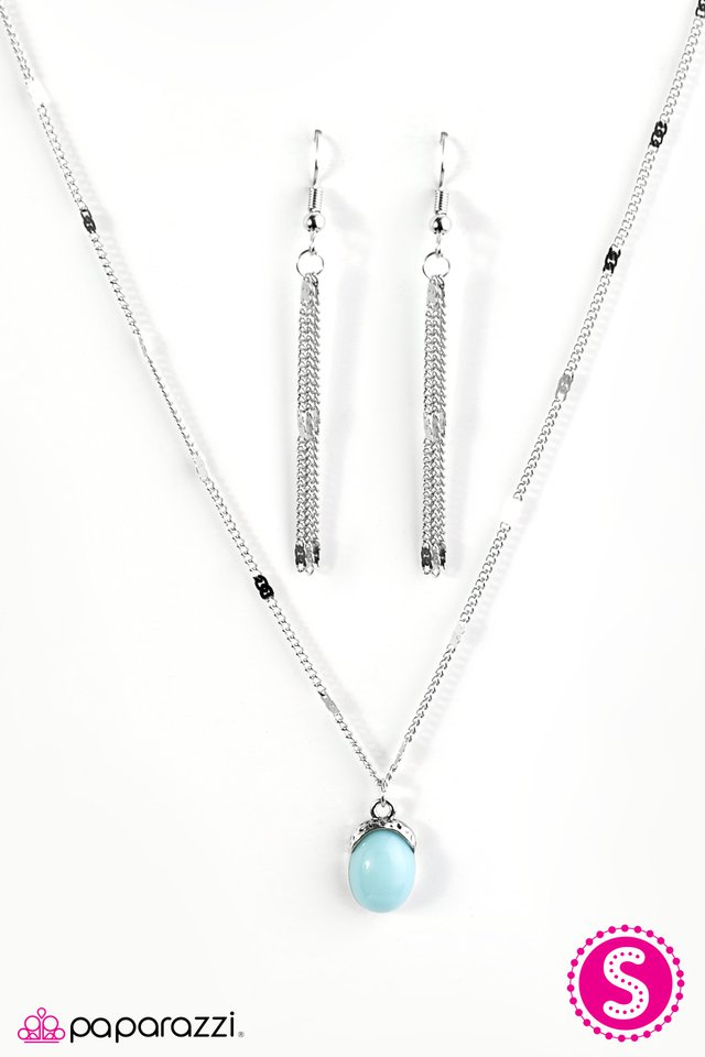 Paparazzi ♥ A Colorful Life - Blue ♥ Necklace