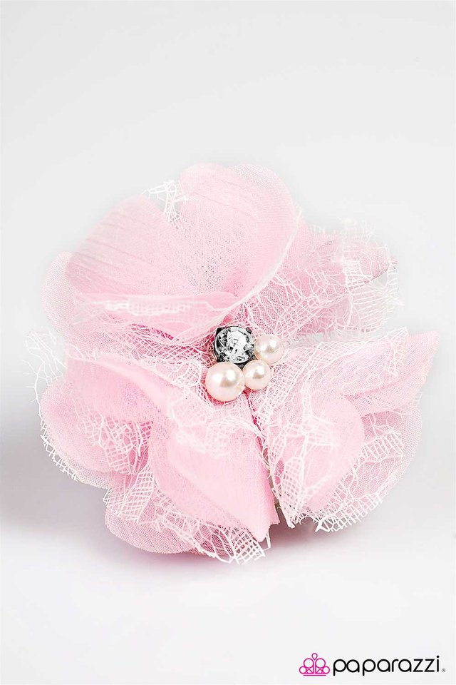 Paparazzi ♥ Chantilly Lace - Pink ♥ Hair Clip
