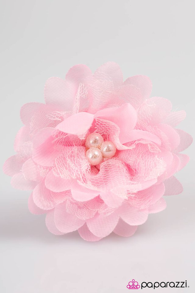 Paparazzi ♥ MADAME Hatter - Pink ♥ Hair Clip