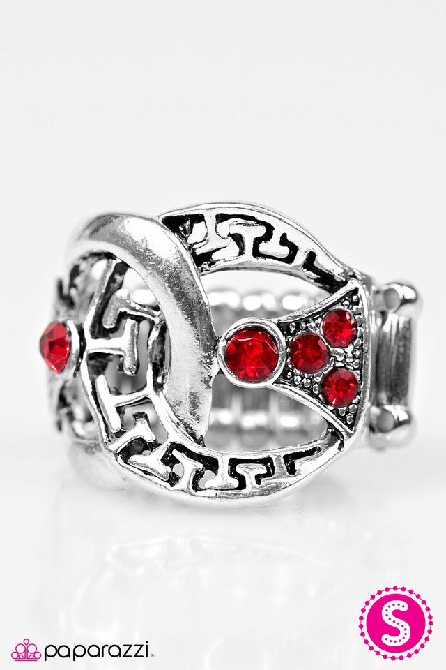 Paparazzi ♥ Join Up - Red ♥ Ring