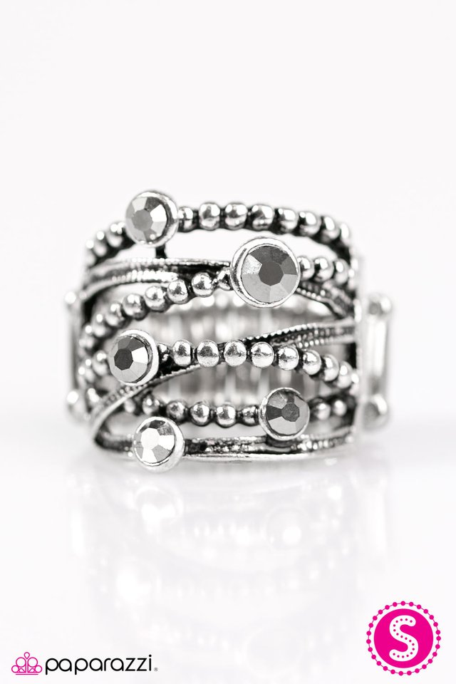 Paparazzi ♥ Cash Money - Silver ♥ Ring