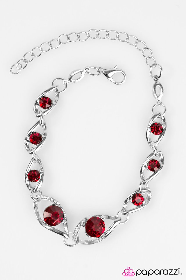 Paparazzi ♥ Rich is Rich - Red ♥ Bracelet